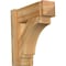 Ekena Millwork Imperial Rough Sawn Arts and Crafts Outlooker, Western Red Cedar, 6"W x 16"D x 16"H OUT06X16X16IMP03RWR - alternate 1